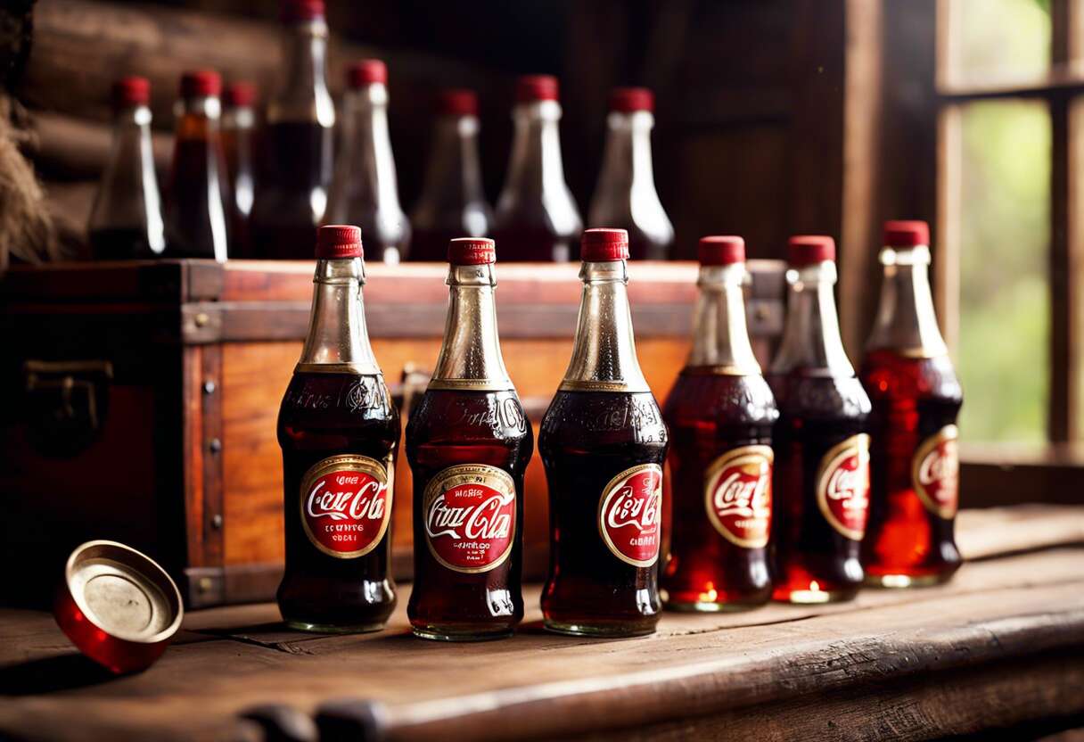 Investissement et collection : quelles bouteilles de virgin cola chercher ?