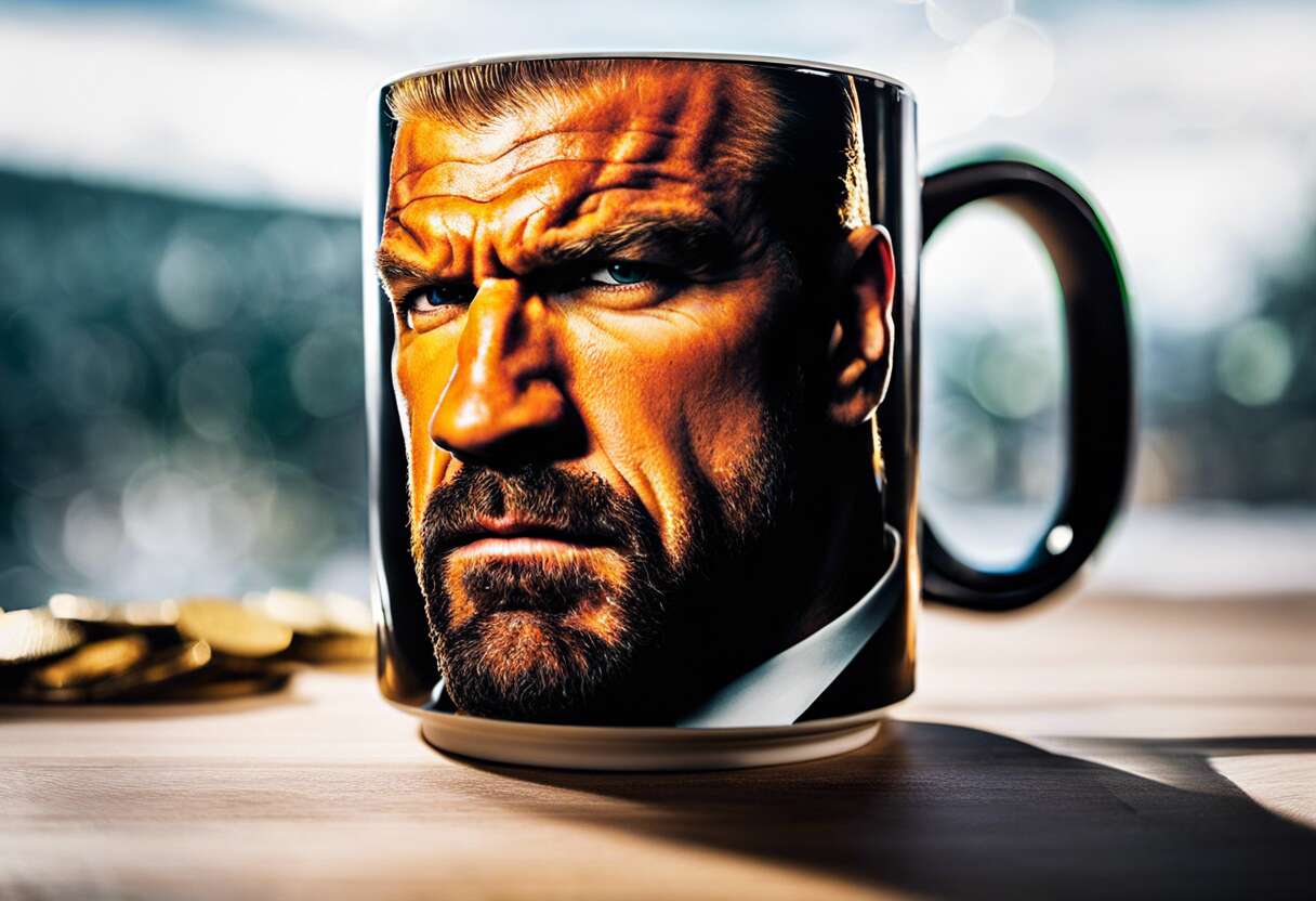 Mug Triple H sous licence officielle : le verre à collectionner