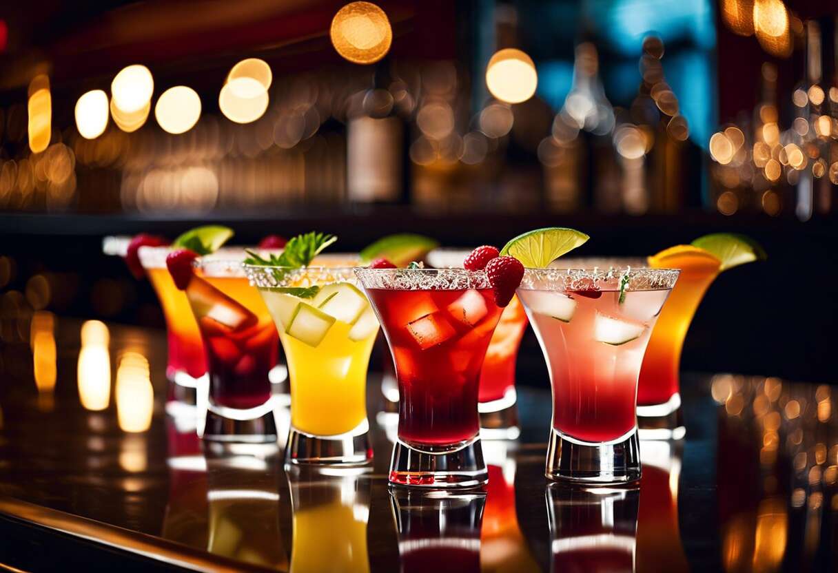 La touche originale : verres à cocktails et verrines insolites