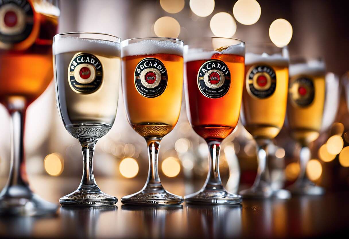 Personnalisation et design : l'art du verre à l'effigie de bacardi