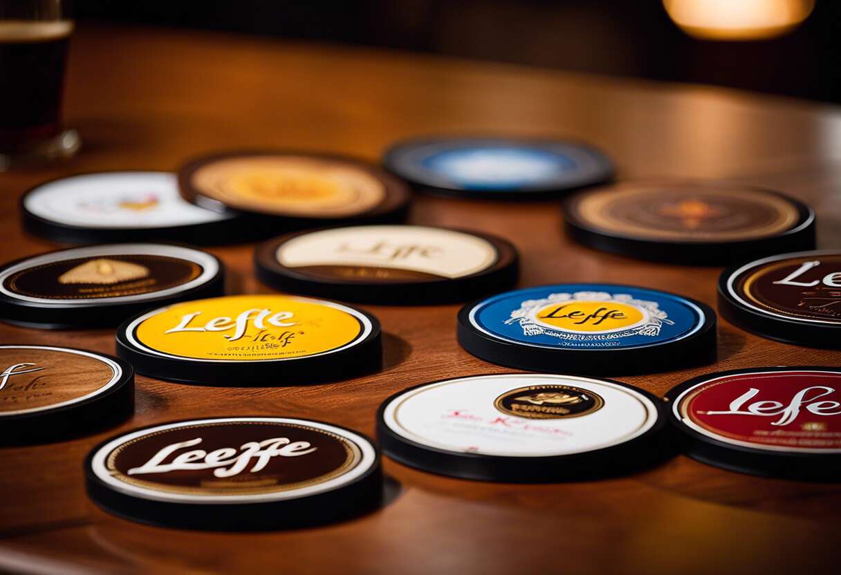 Les éditions limitées de sous-bock leffe, témoins d’événements spéciaux