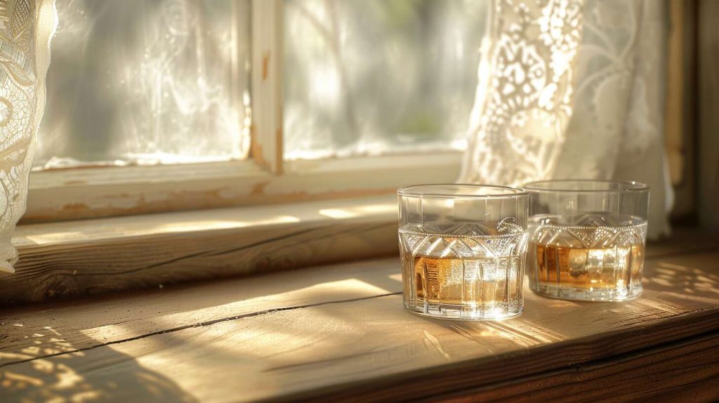Préservation du charme d'antan : soigner ses verres vintage