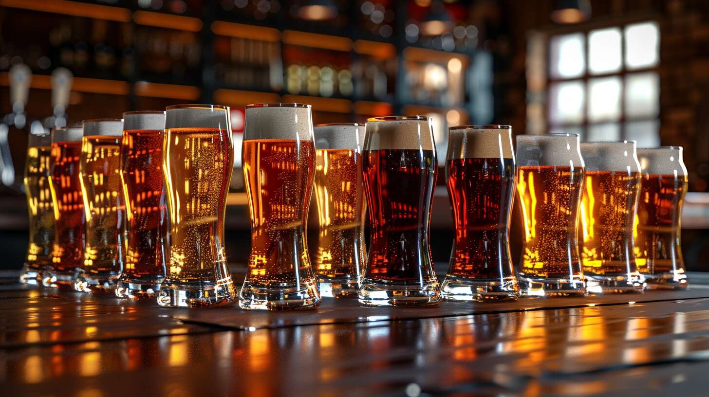 Les différents types de verres à bière et leurs caractéristiques