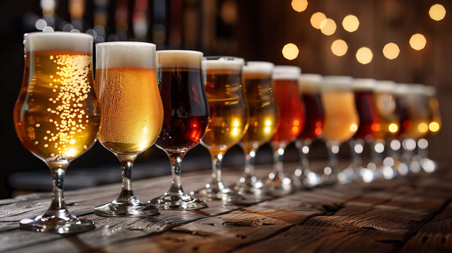 Verres élégants pour bières artisanales : marier esthétique et saveur