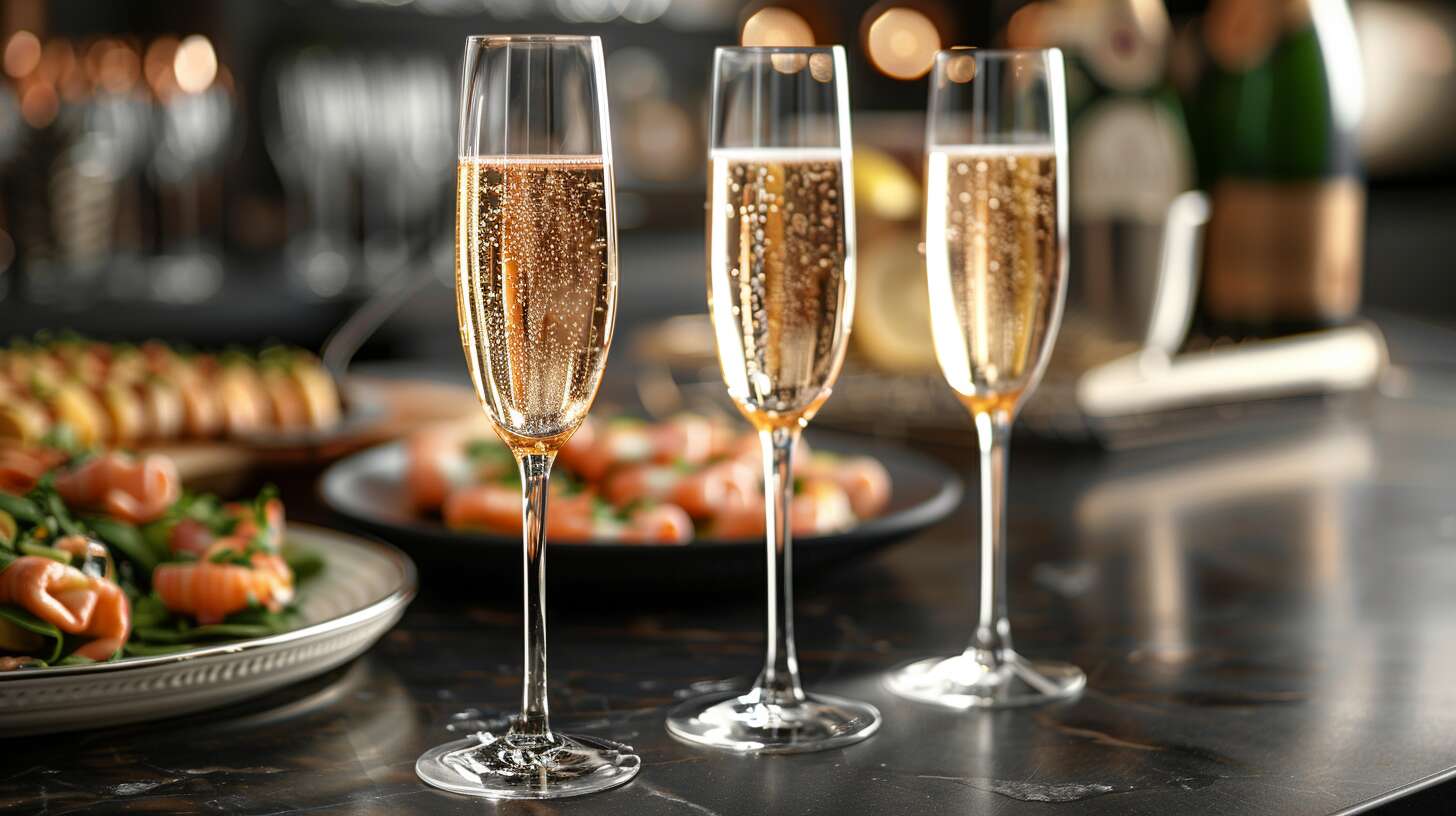 L'élégance au service des saveurs : une sélection raffinée de flûtes et coupes