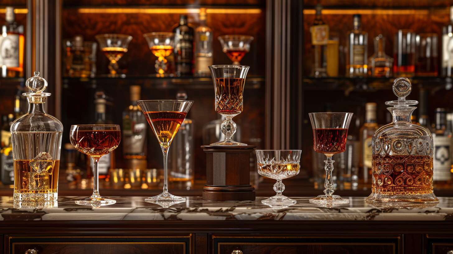 Offrir l'élégance : sélection de coffrets de verres à cocktail