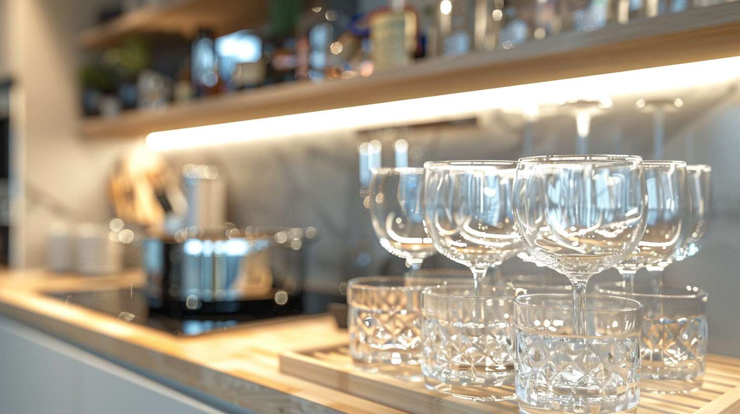 Économie d'eau et d'énergie : pratiques responsables lors du lavage des verres