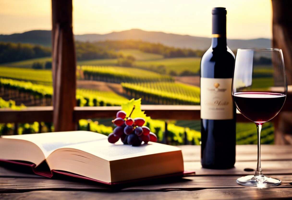 Initiation à l'œnologie avec des kits complets incluant livres et verres