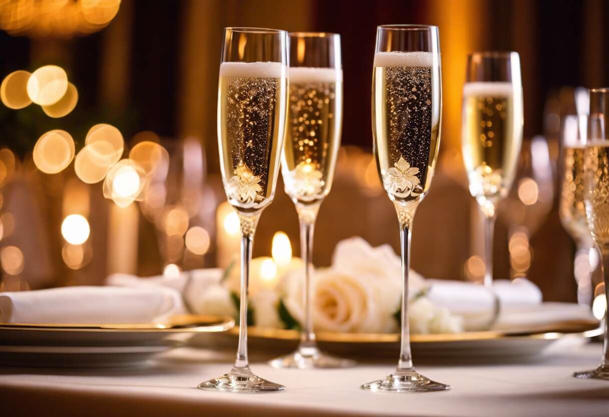 Offrez-vous le must des flutes à champagne gravées