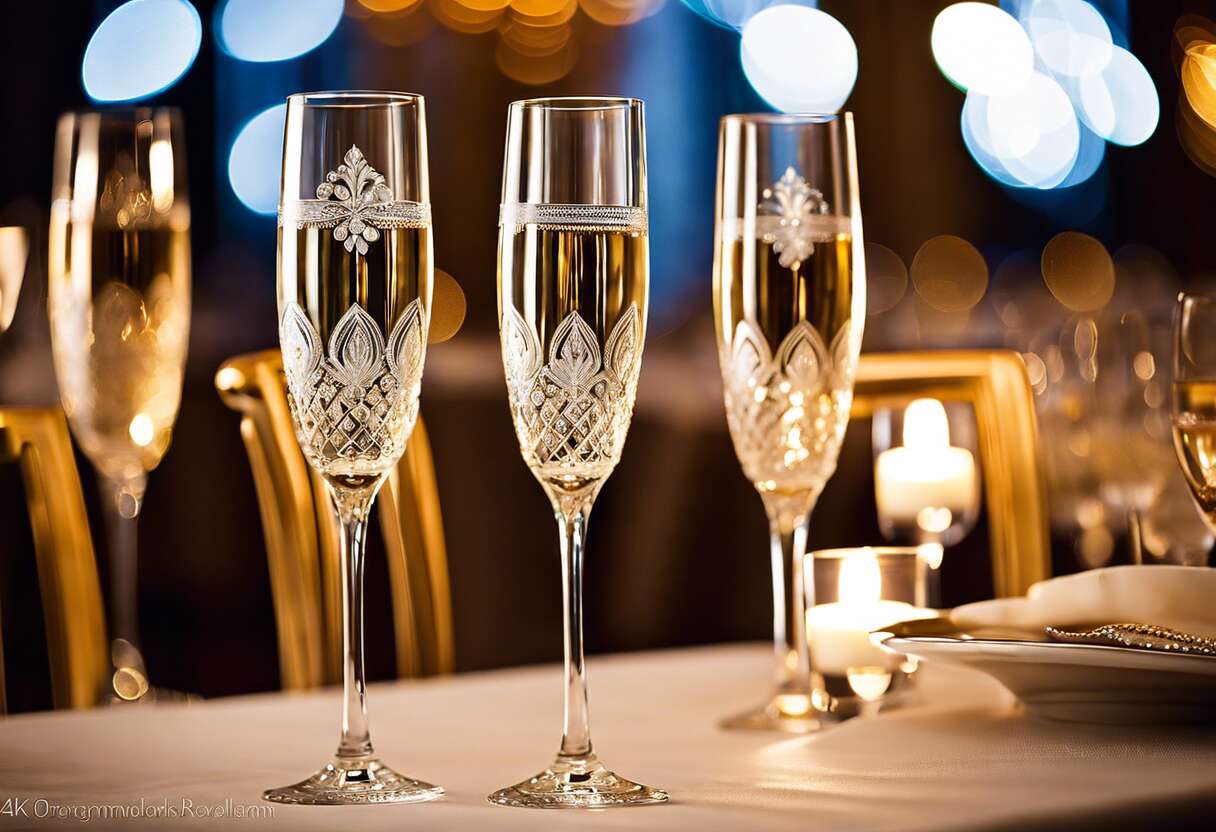 La personnalisation de flûtes à champagne : une touche d'élégance