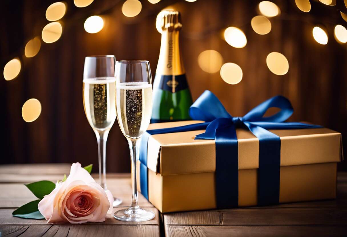 Coffrets cadeaux personnalisés : l'art d'offrir du champagne