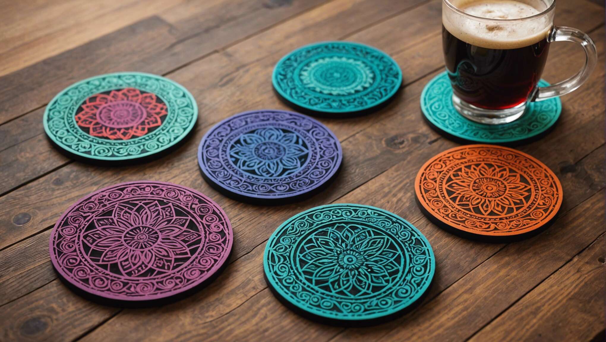 La personnalisation des dessous de verre : une touche d'originalité