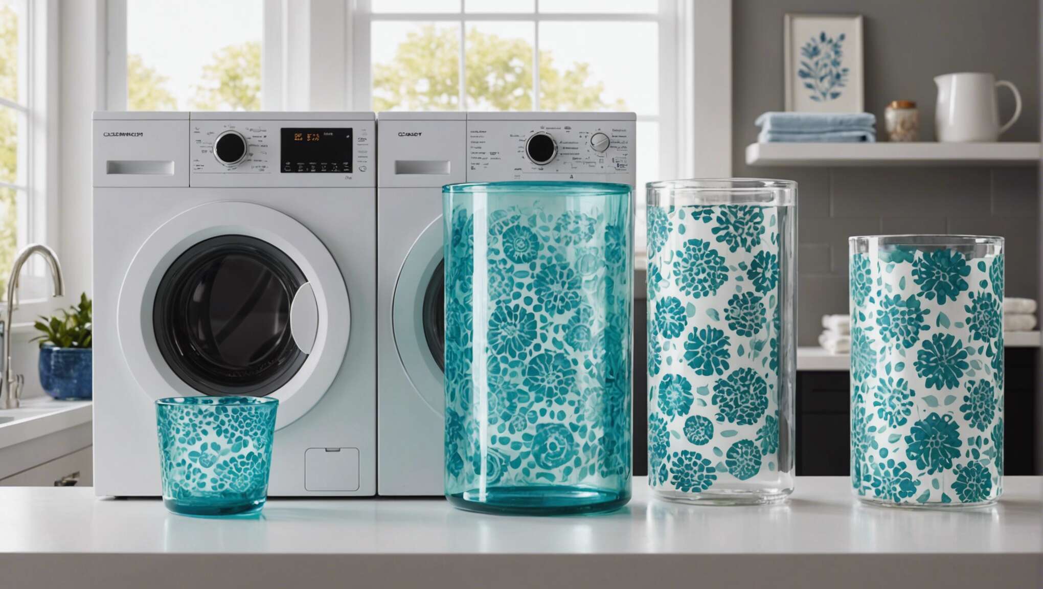 Lavage délicat : préserver l'intégrité des motifs imprimés sur le verre