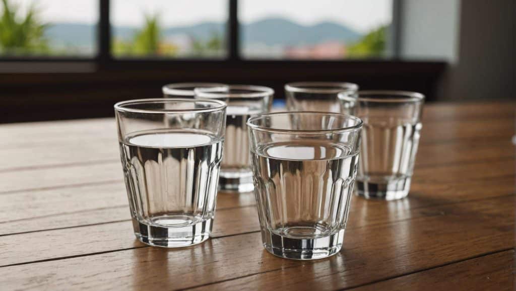 Réglages efficaces : température et durée pour des verres impeccables