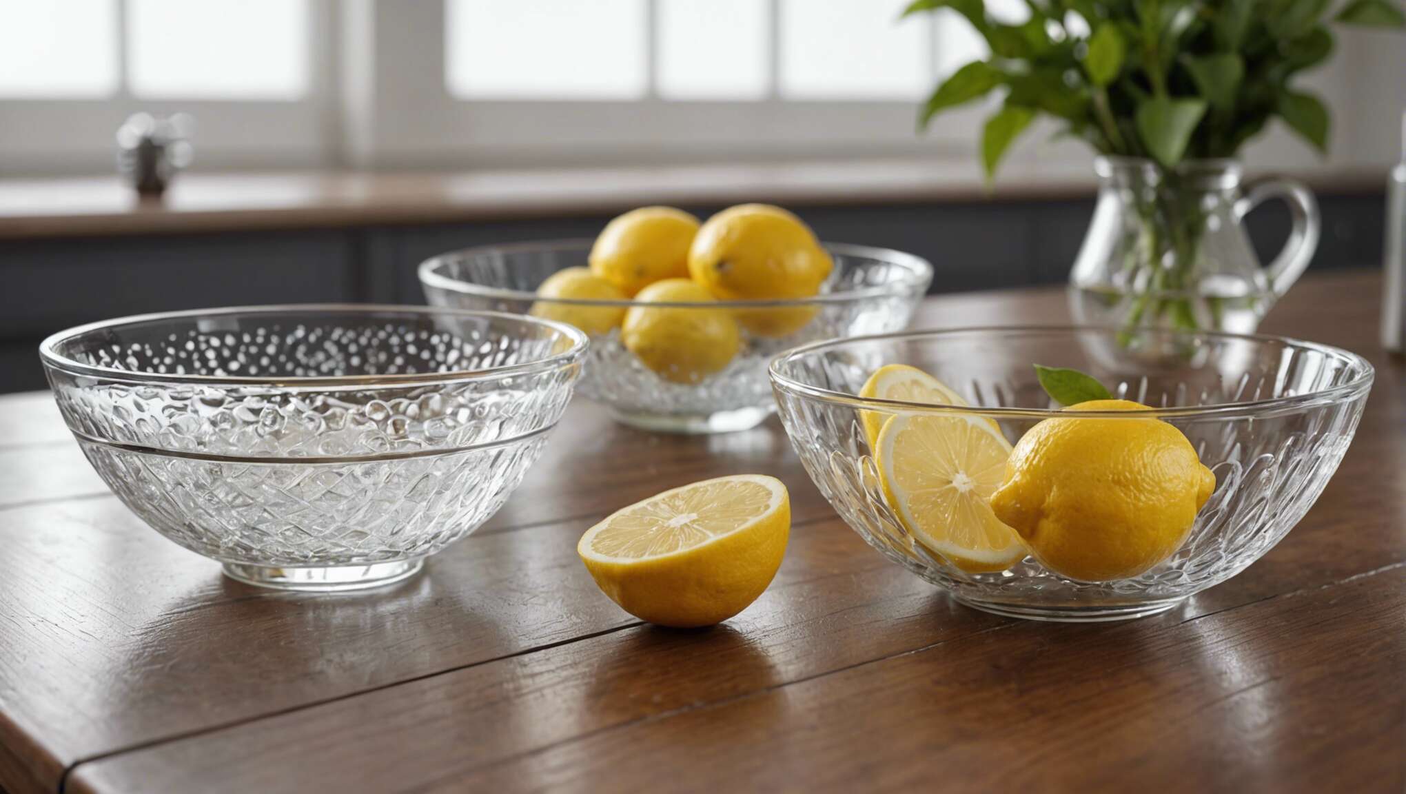 Astuces naturelles pour raviver la transparence du verre