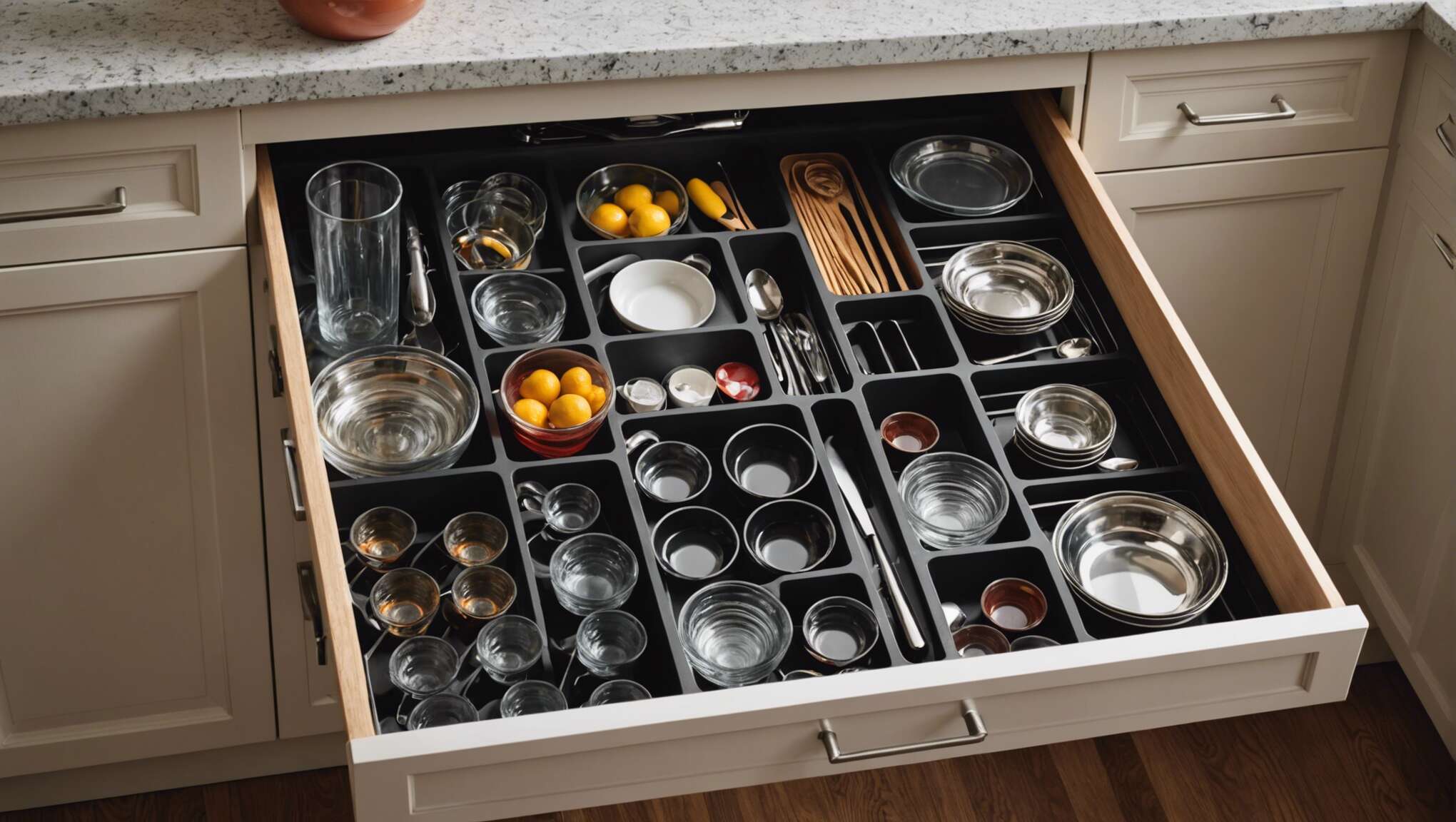 La modularité au service du design : adopter des séparateurs de tiroir pour vos verres