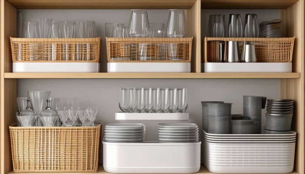 Boîtes et paniers de rangement : avantages pour vos articles en verre