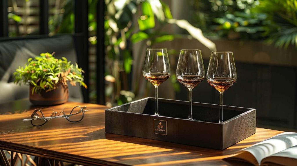 Cadeaux d&rsquo;affaires : le prestige des coffrets de verres haut de gamme