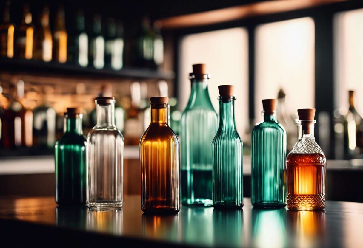 Innovation design : zoom sur les flacons et bouteilles en verre contemporains
