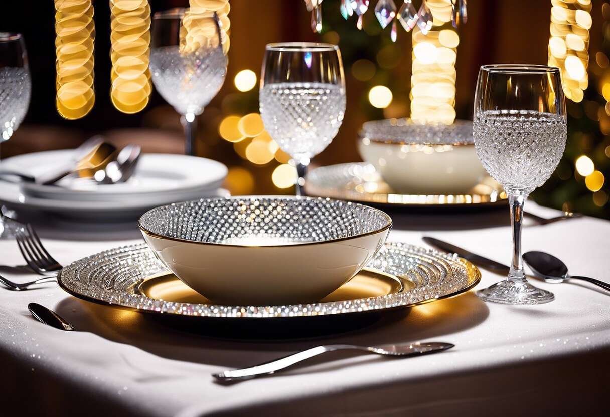 Verre vs cristal : comment choisir pour votre table de fête