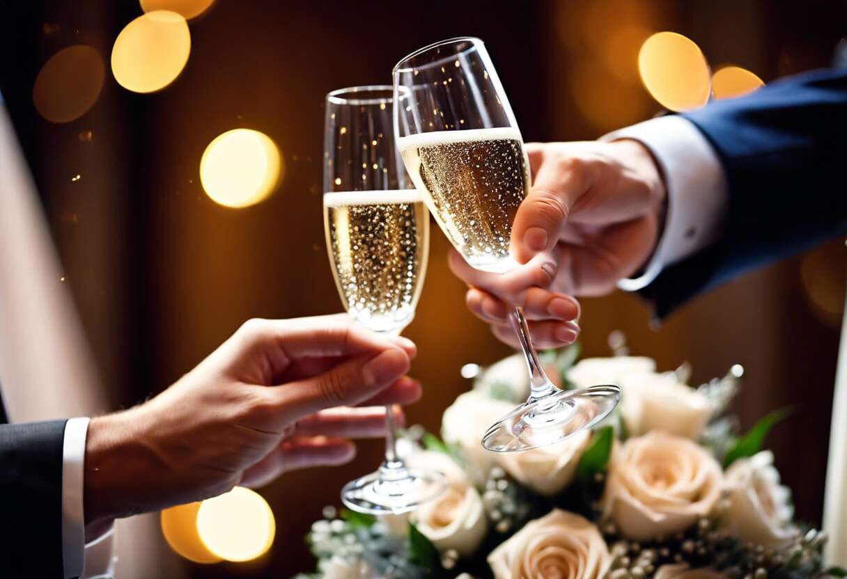 Mariage et célébrations : sélection des meilleures flûtes