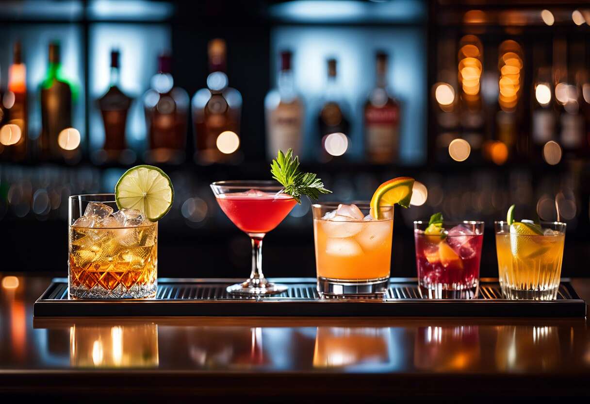 Les indispensables verres à cocktail pour un home bar complet
