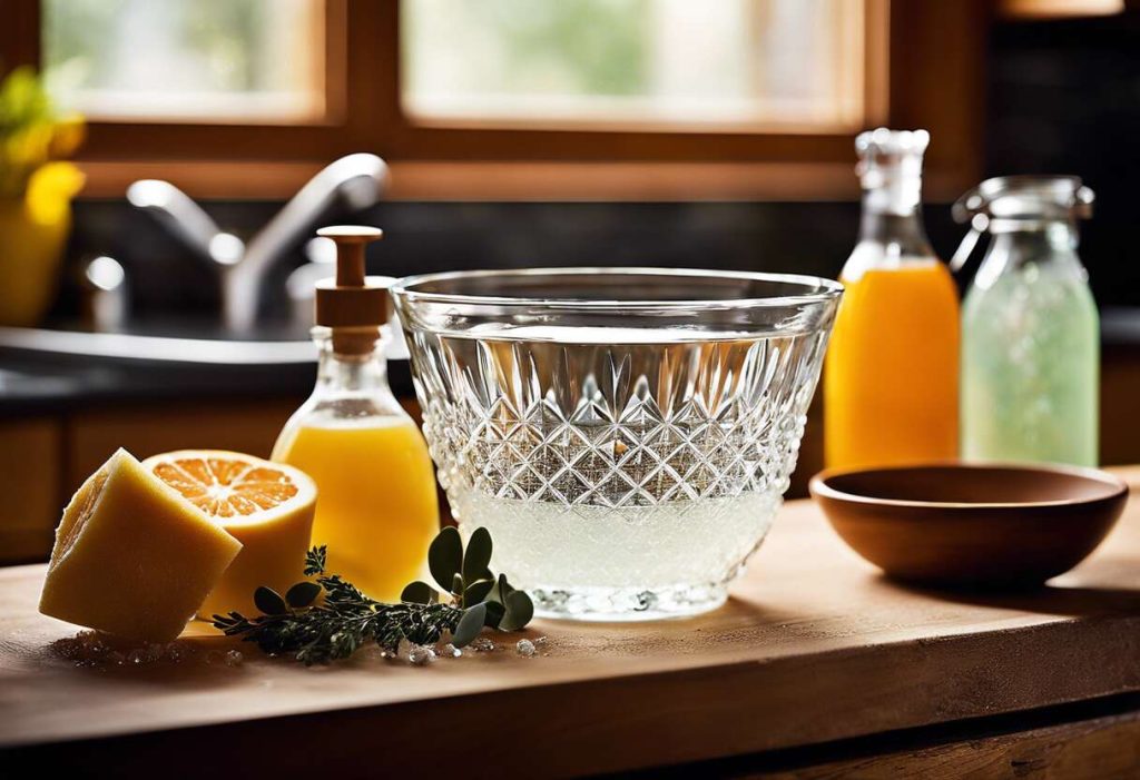 Détartrage de verres en cristal : les meilleurs produits naturels