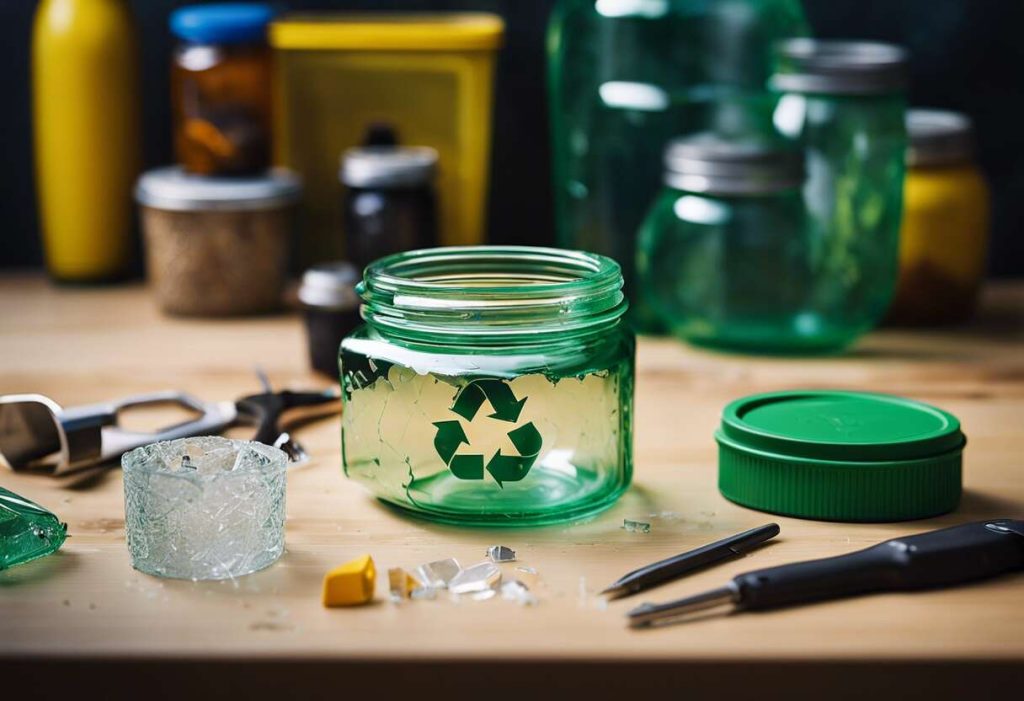 Réparer ou recycler ? Que faire avec un contenant en verre abîmé
