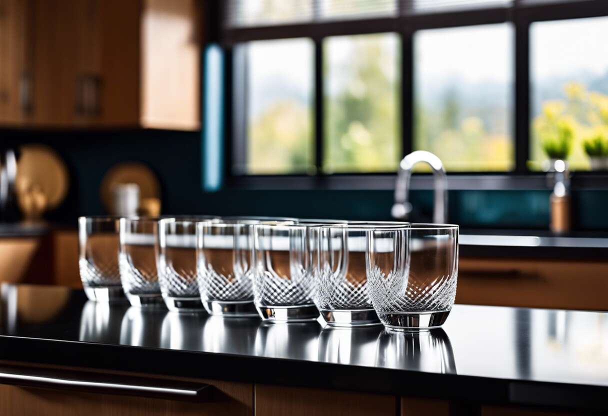 Technologie anti-trace pour les verres en cristal : guide d'achat