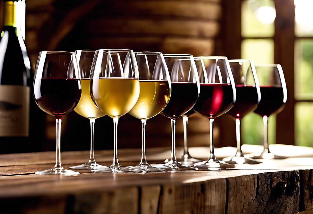 Verres spécifiques pour une expérience optimale du vin naturel