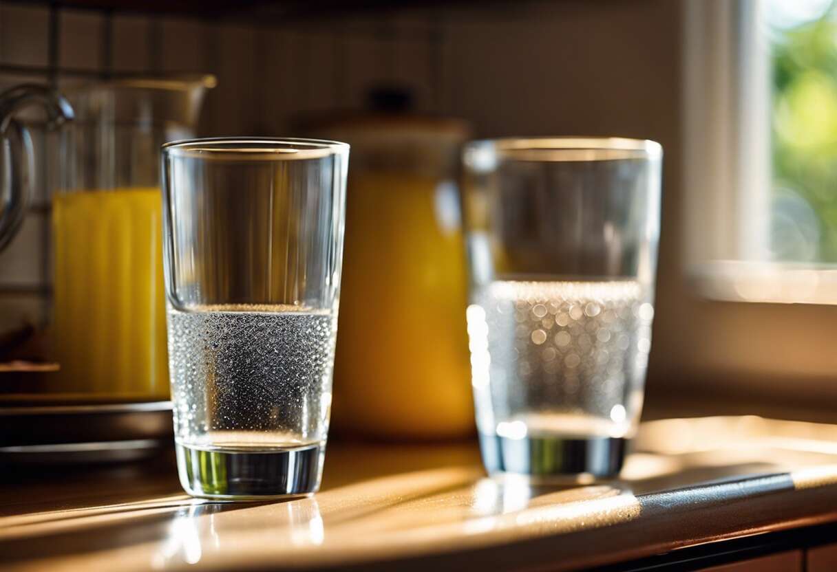 Conseils pratiques pour utiliser l'eau déminéralisée dans l'entretien quotidien des verres