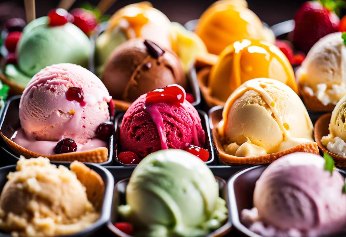 Compositions gagnantes : associer glaces et toppings