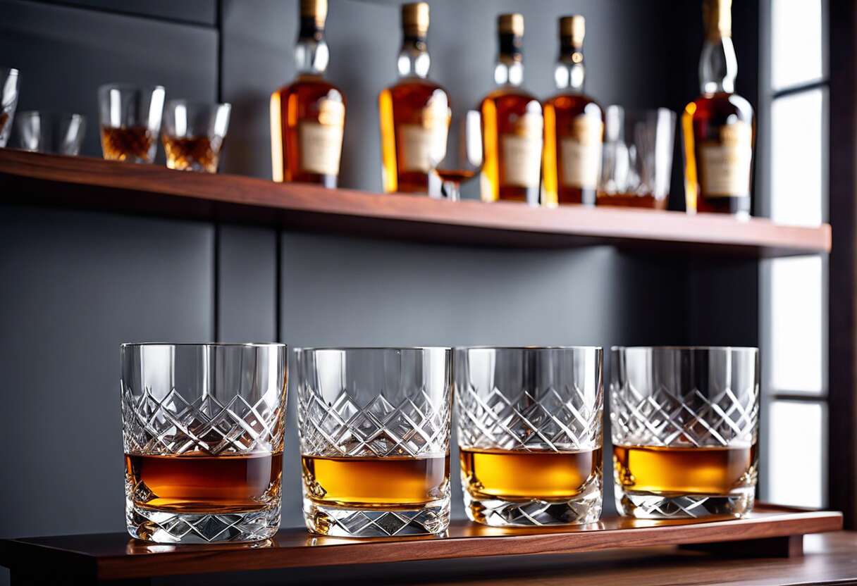 Au-delà de la dégustation : les verres à whisky comme investissement et objet de collection