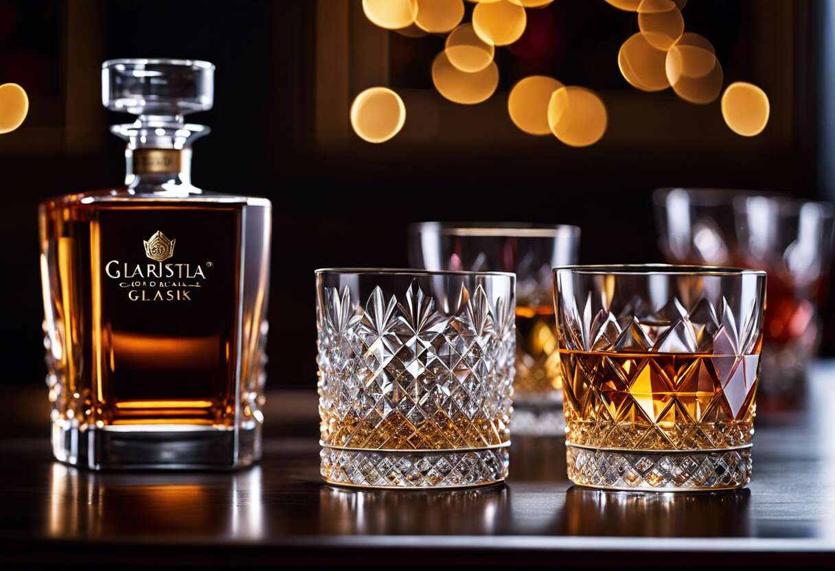 Le cristal, un matériau noble pour sublimer vos spiritueux rares