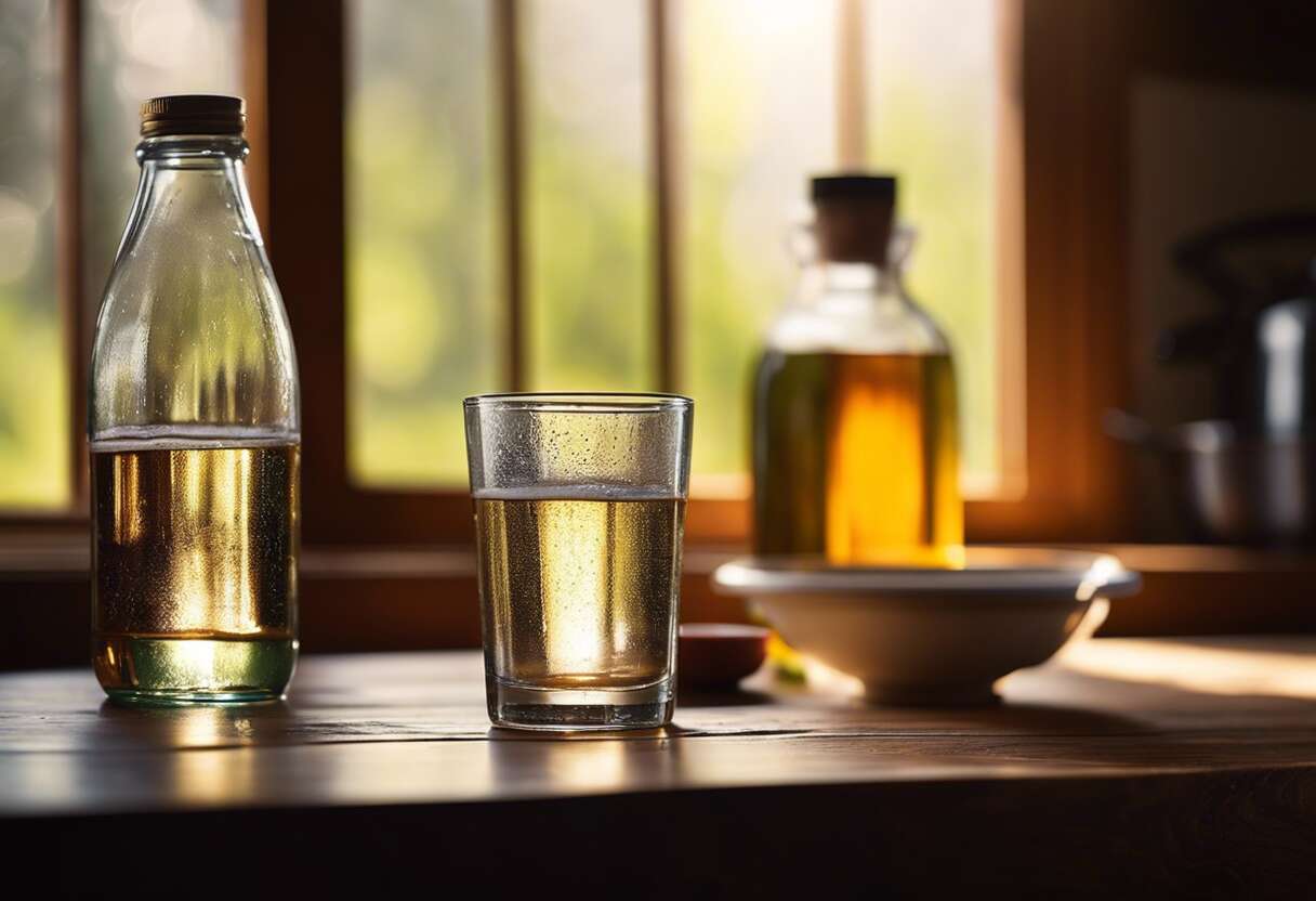 Astuce de grand-mère : le vinaigre pour des verres comme neufs