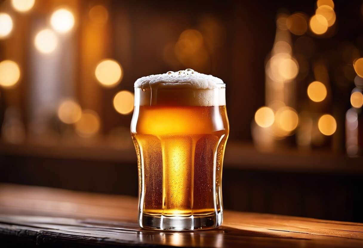Faites parler les bulles : trouver le bon angle d'inclinaison pour servir la bière