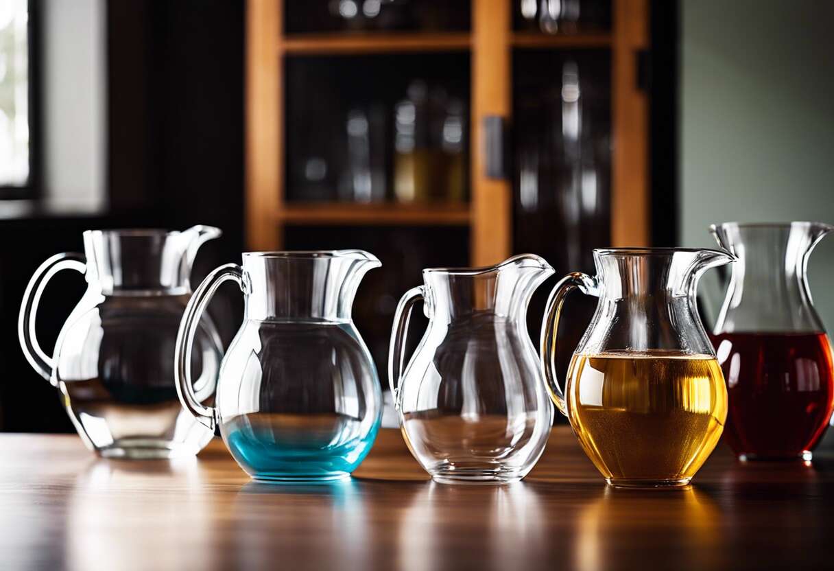 Trouver des pichets en verre de qualité à prix abordables