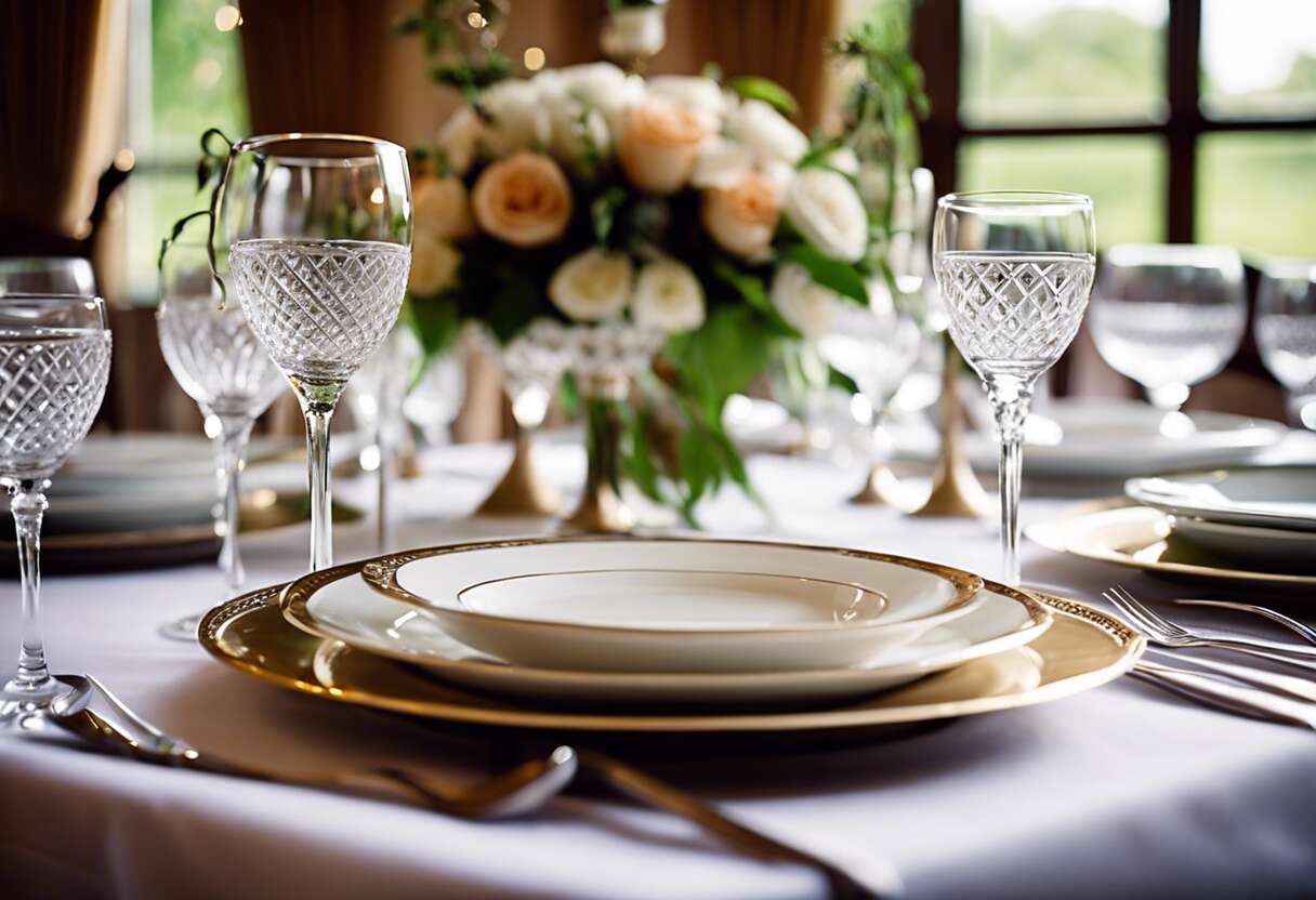 Mariage parfait : accorder ses verres avec son service de table