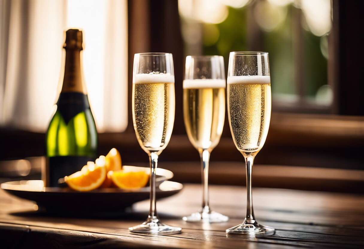 Les flûtes à champagne vintage : tendance et élégance