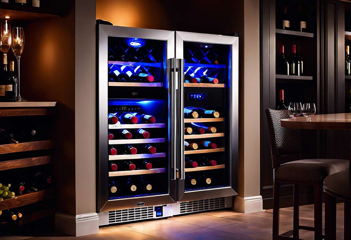 Conservation optimale : l'impact d'un bon refroidisseur sur vos vins