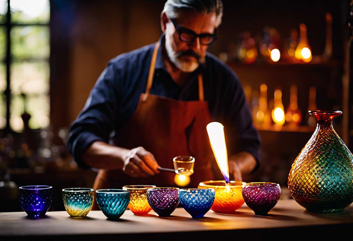 L'art du verre soufflé : un savoir-faire ancestral