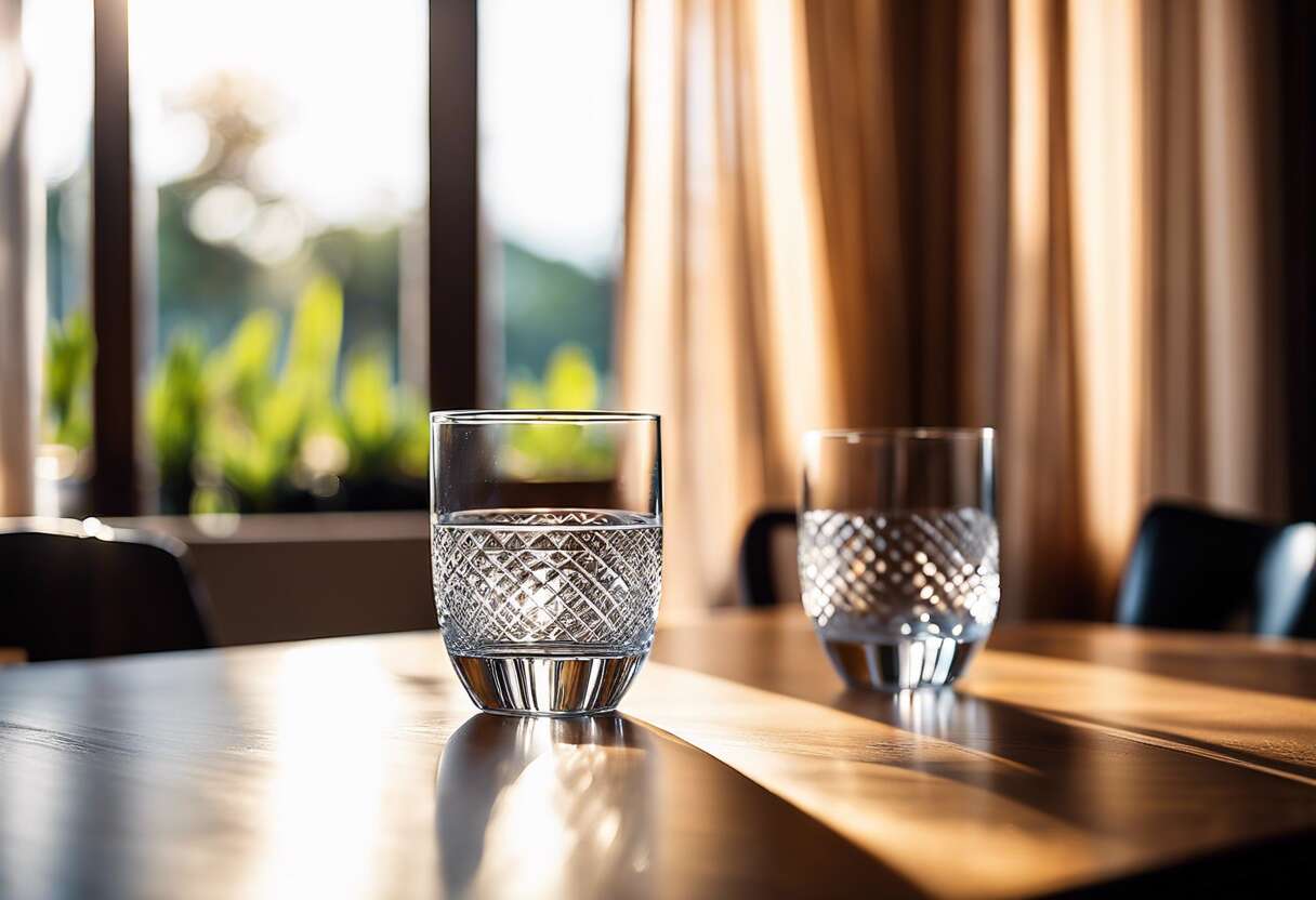 Quels critères pour sélectionner des verres à eau design ?