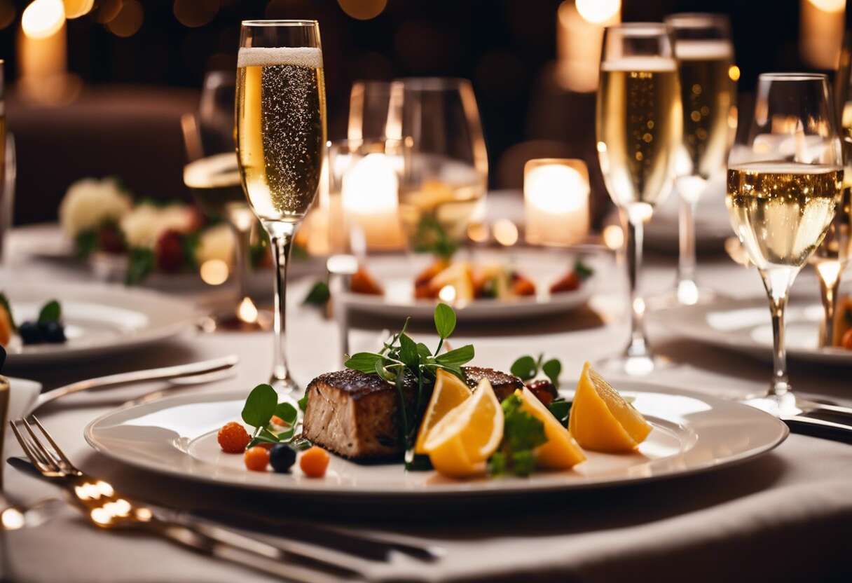 Accords mets-champagne : le rôle clé des bonnes flûtes