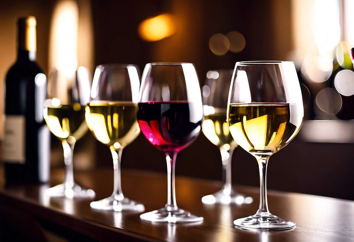 Formes et fonctions : comprendre les différents types de verres à vin