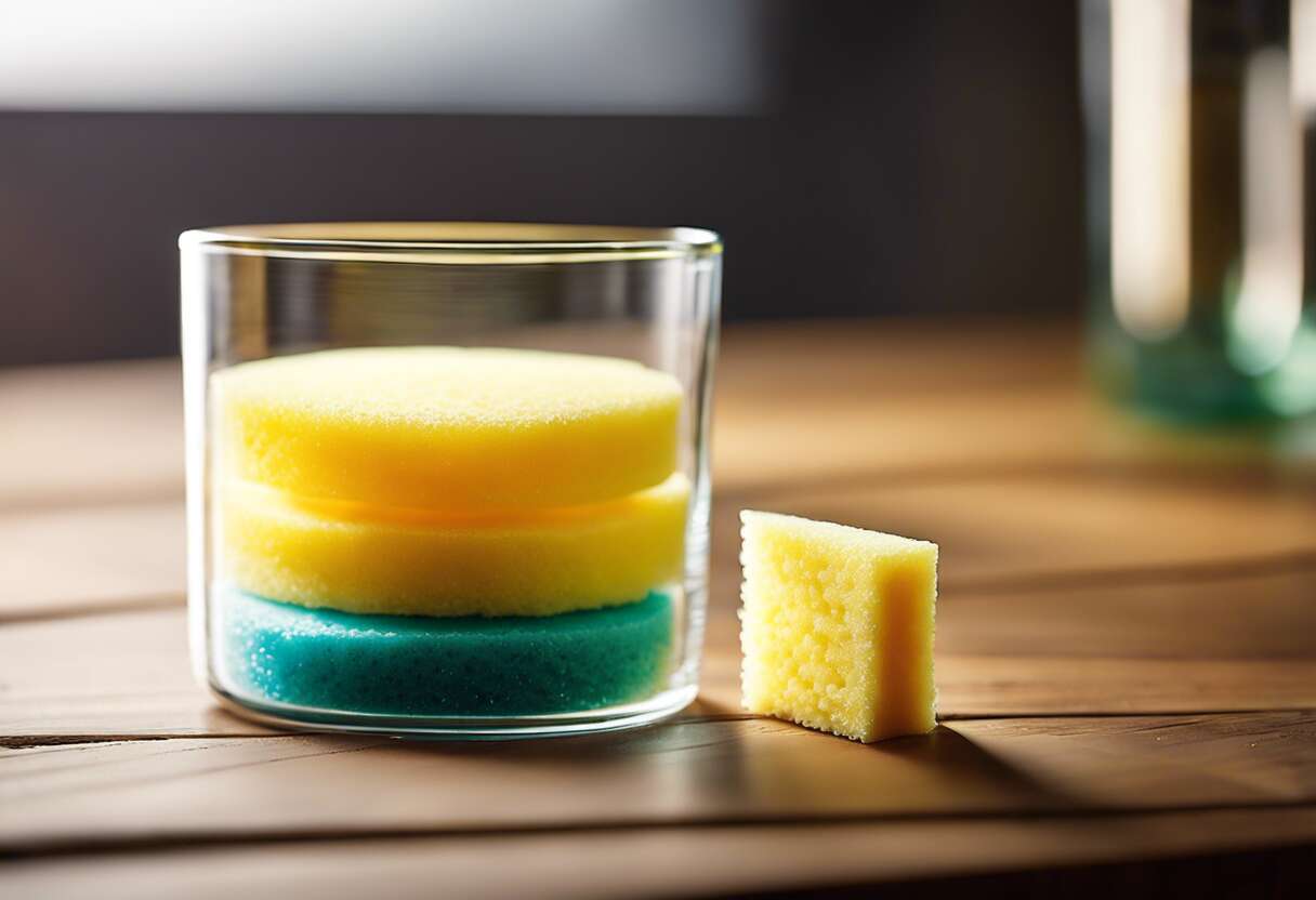 Révolutionnez votre vaisselle avec les éponges écologiques spéciales verre