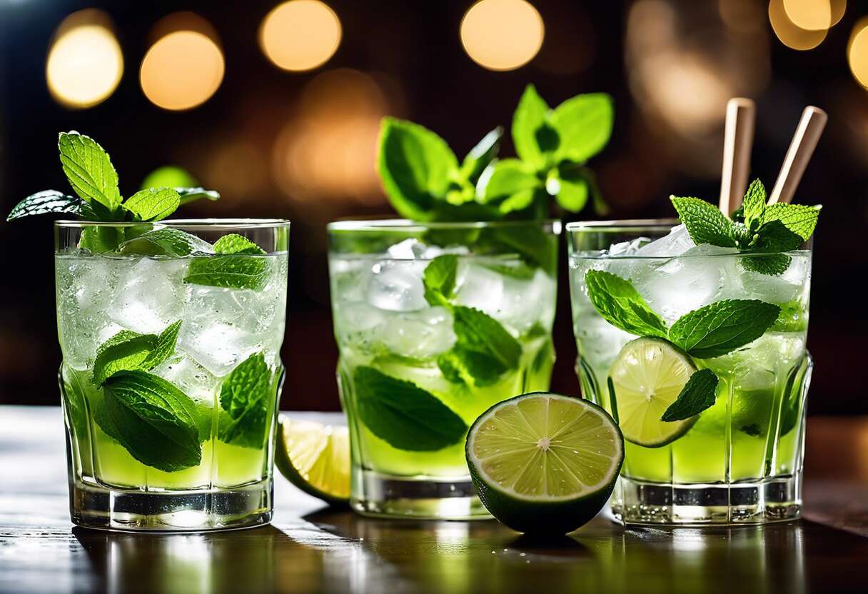 Accessoires complémentaires pour un service de mojito parfait