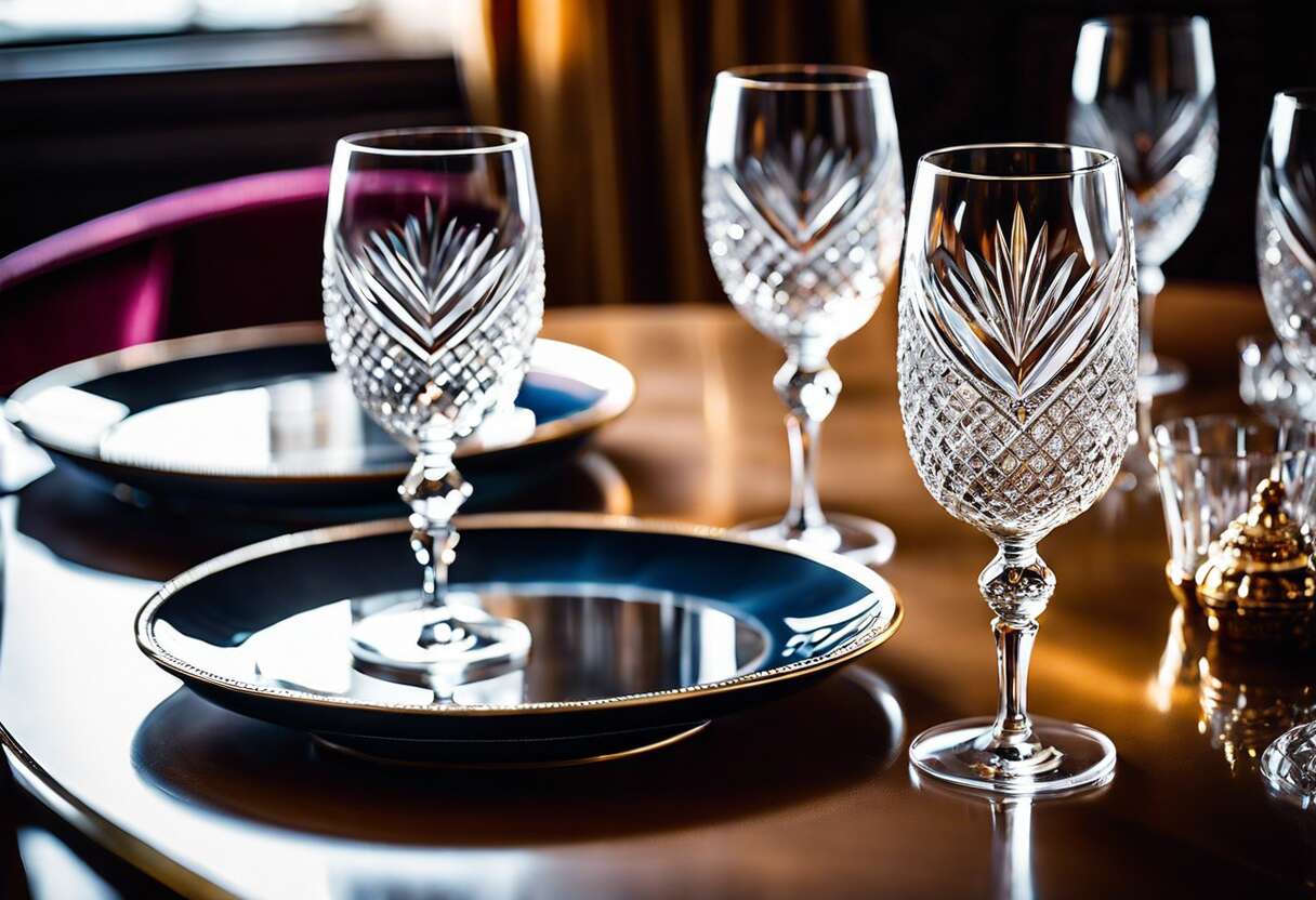 Les secrets pour reconnaître une pièce de cristal d'exception