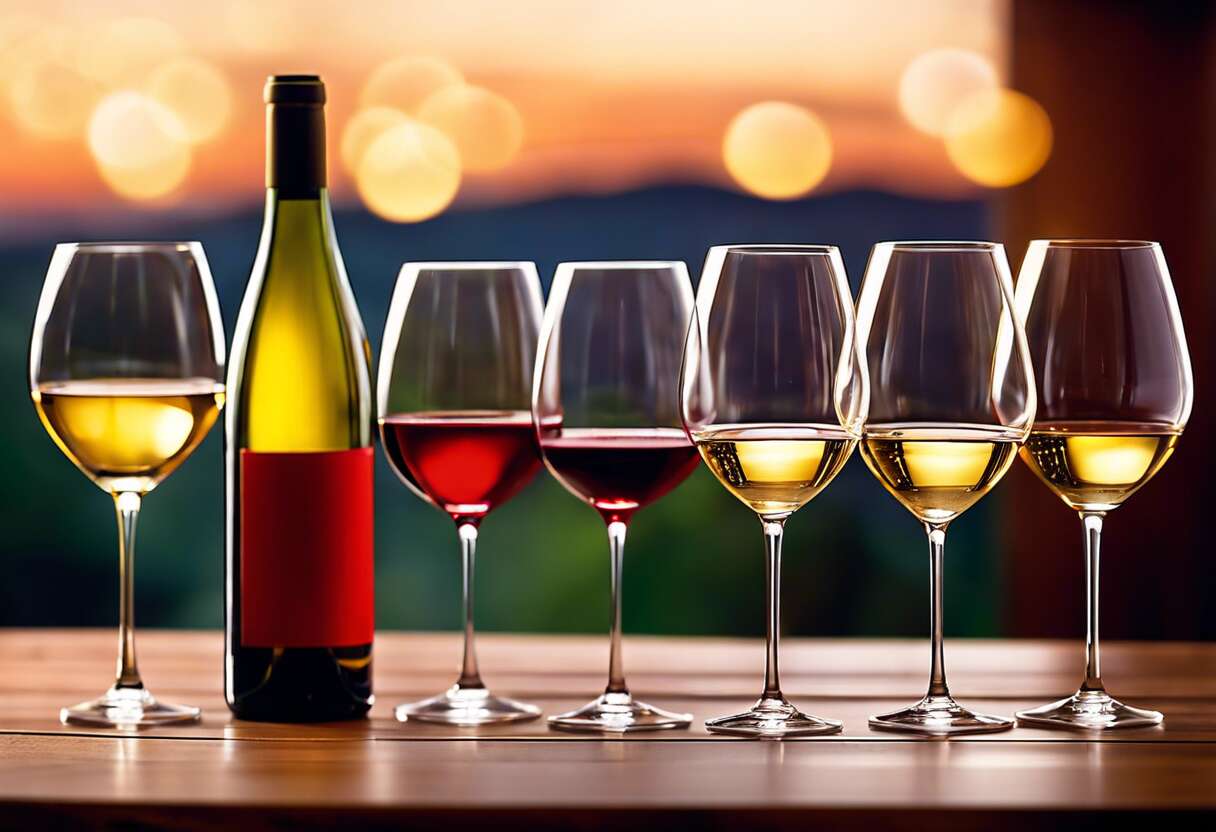 L'importance du choix du verre à vin