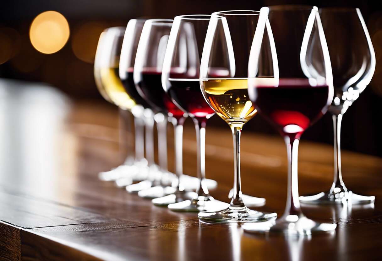 Les différentes parties d’un verre à vin et leur rôle