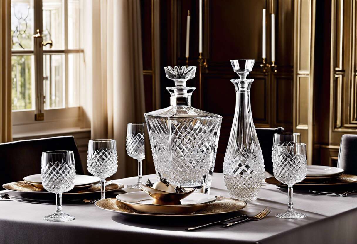 L'art de l'accord parfait : choisir sa carafe et ses verres